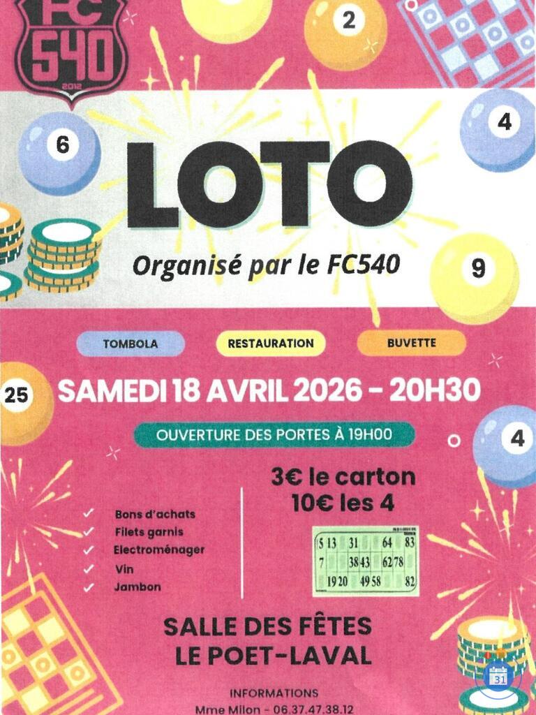 Image Loto du FC 540 (photo 1)