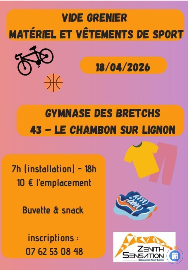 Image Vide grenier articles de sport (photo 1)