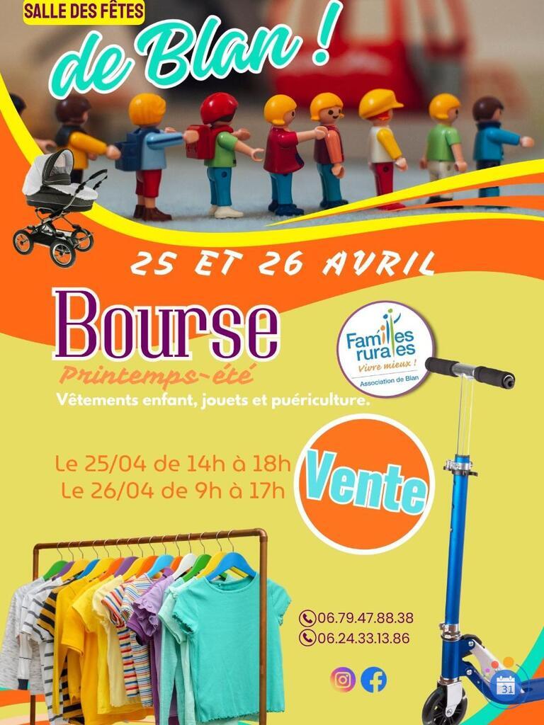 Image Bourse aux vêtements enfant, jouets et puériculture (photo 1)