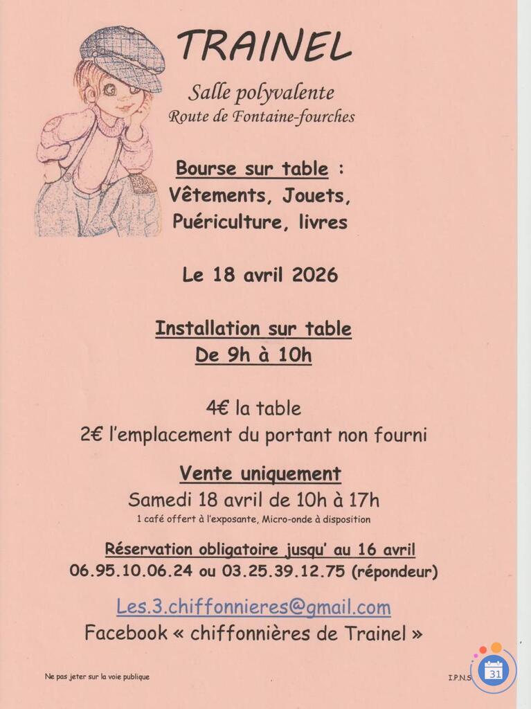 Image Bourse vêtements jouets puériculture enfants adultes (photo 1)