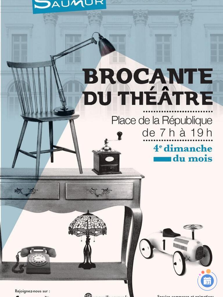 Image Brocante du théâtre Saumur (photo 1)