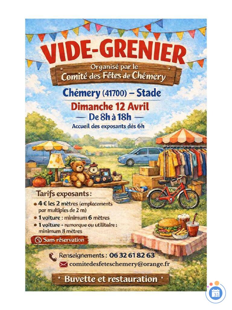 Image Vide grenier du Comité des Fêtes (photo 1)