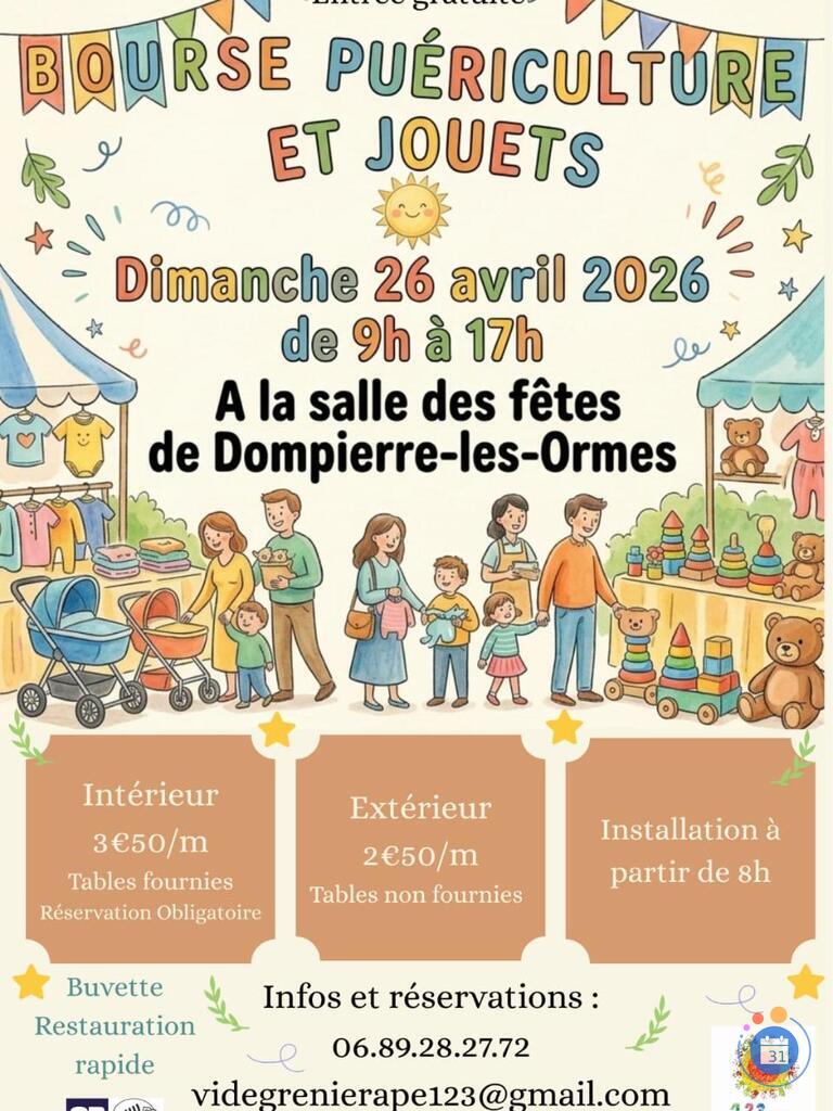 Image Bourse jouets - puériculture (photo 1)