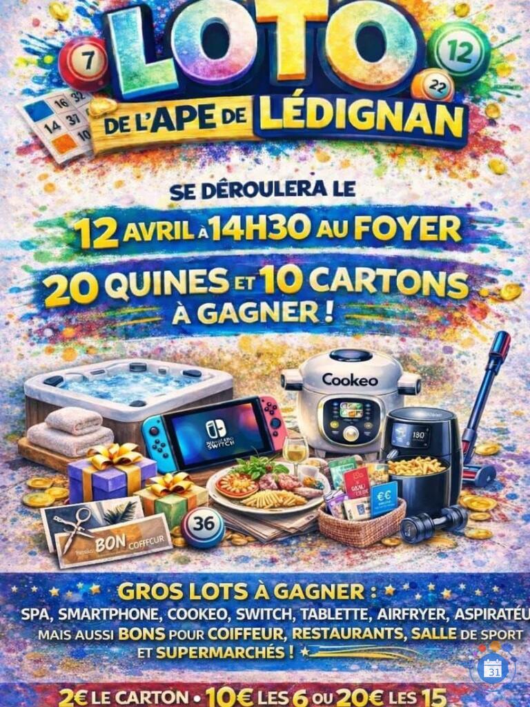 Image Loto de l' APE de l'école (photo 1)