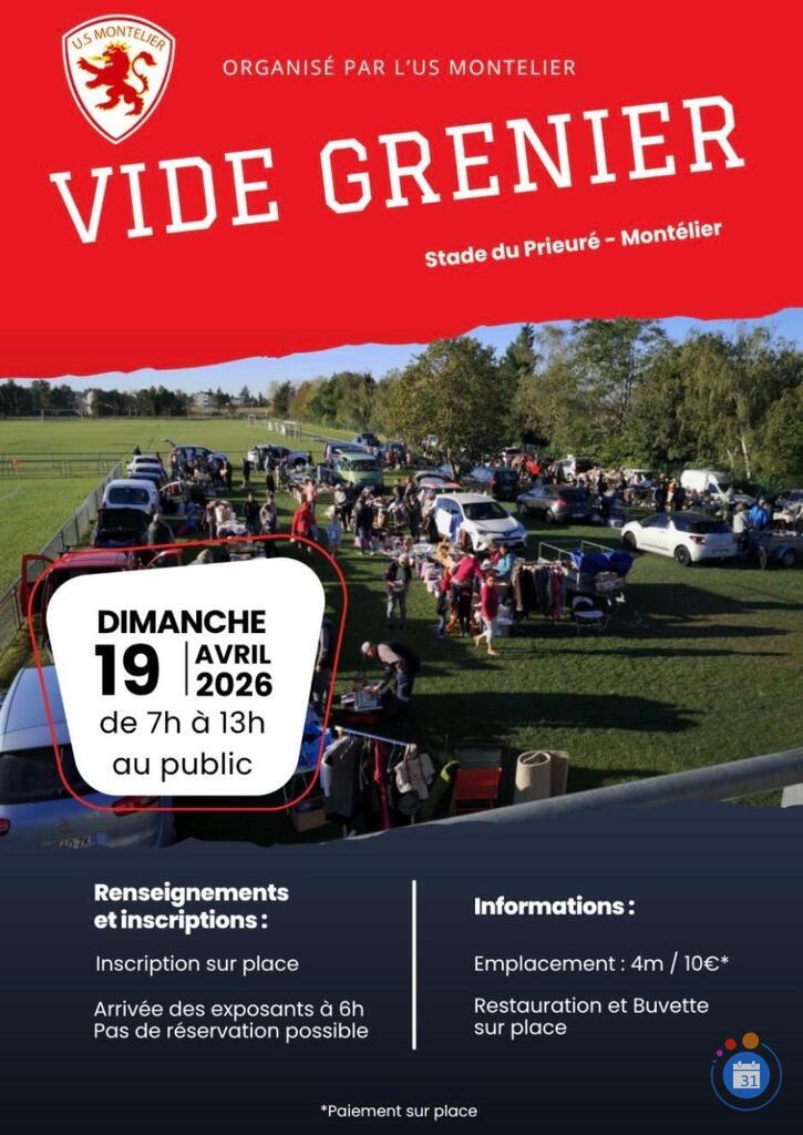 Image Vide grenier US MONTELIER (photo 1)