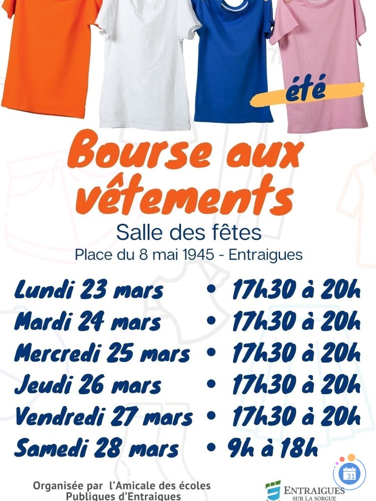 Image Bourse aux vêtements été (photo 1)