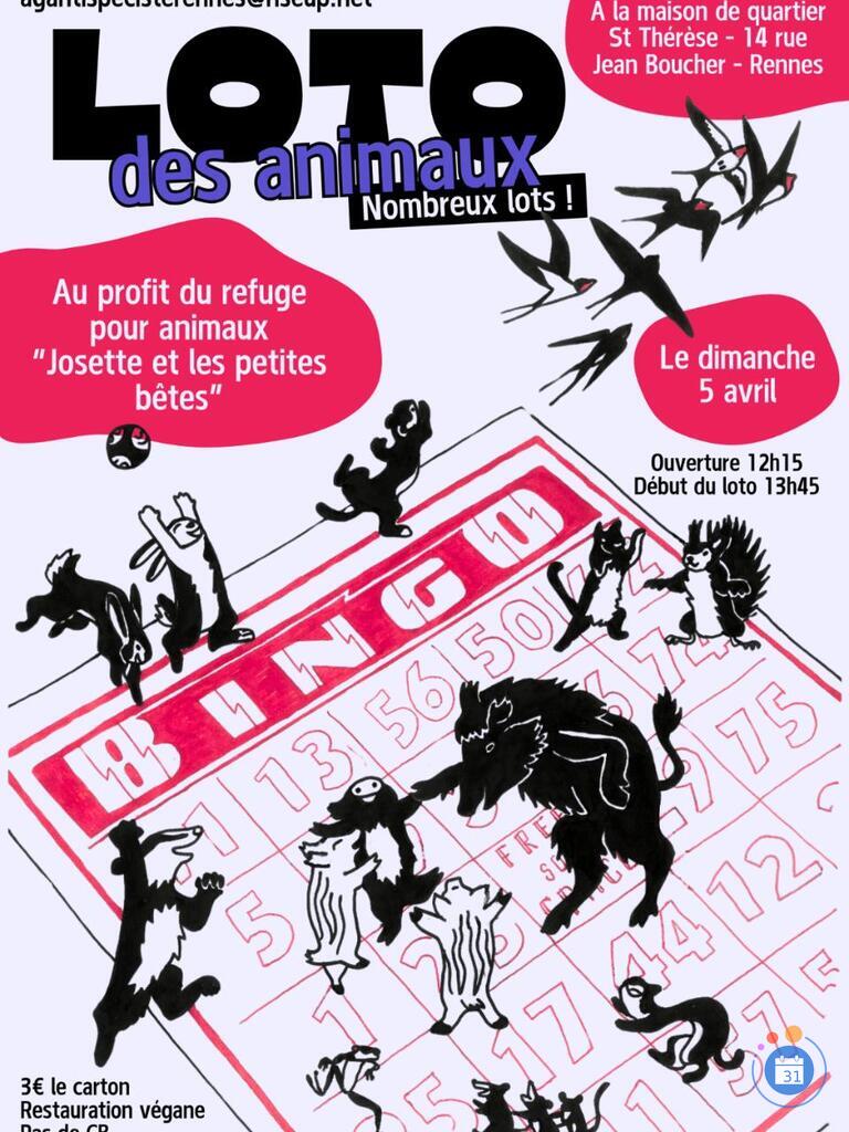 Image Loto des animaux festif et caritatif (photo 1)