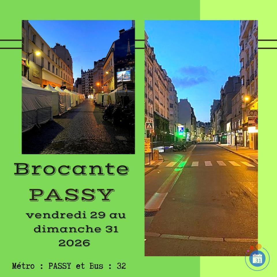 brocante professionnelles Passy