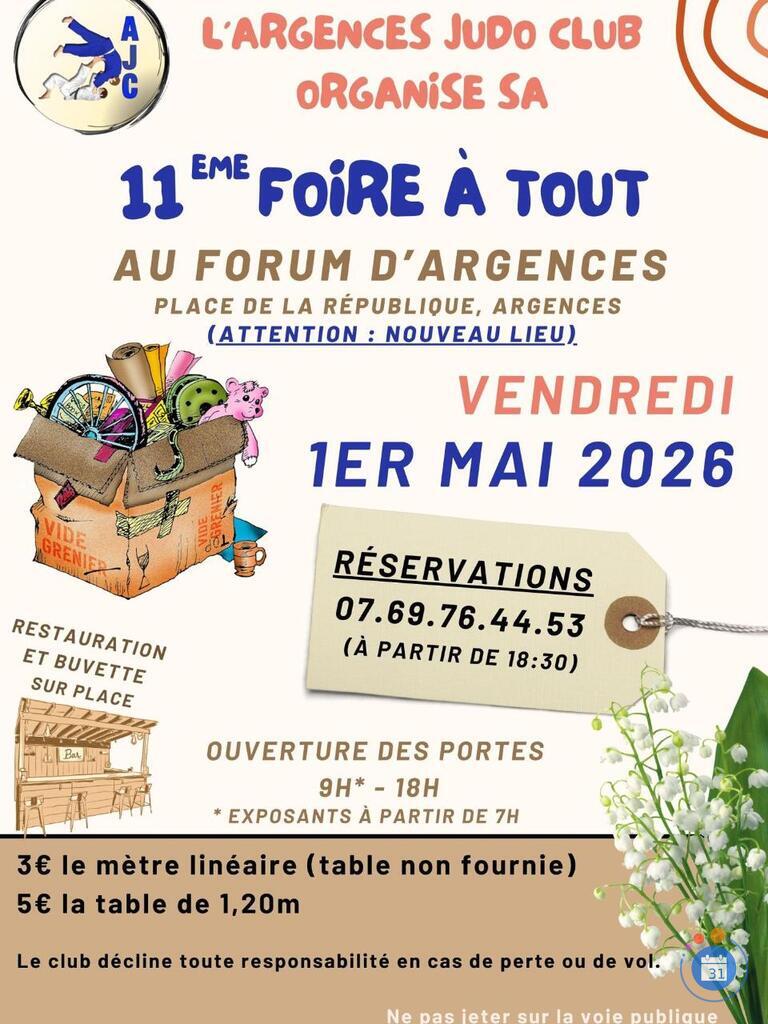 Image Foire à tout organisée par le club de judo (photo 1)