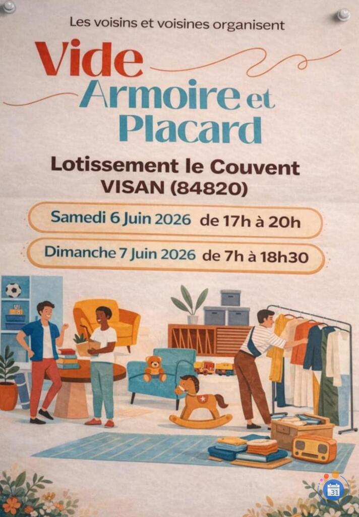 Image Vide greniers du lotissement le couvent (photo 1)