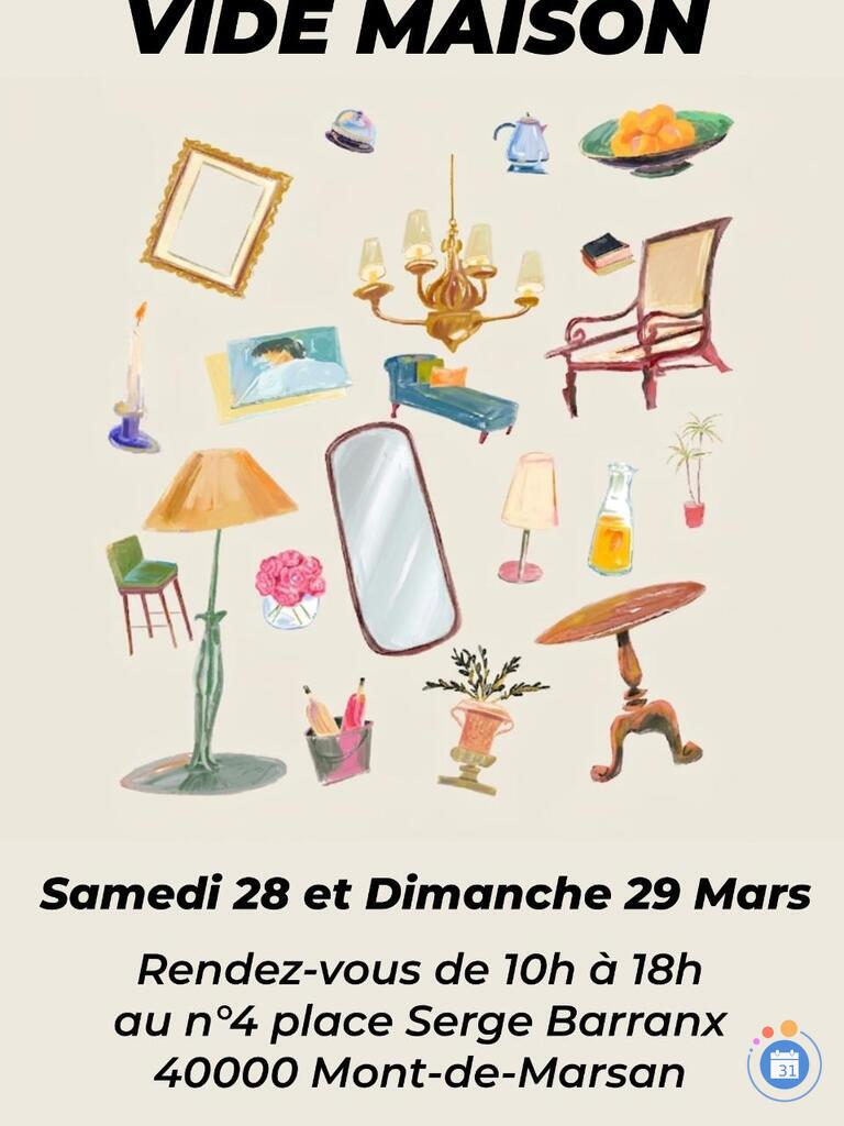 Image Vide Maison Beaux Meubles d'Époque (photo 1)