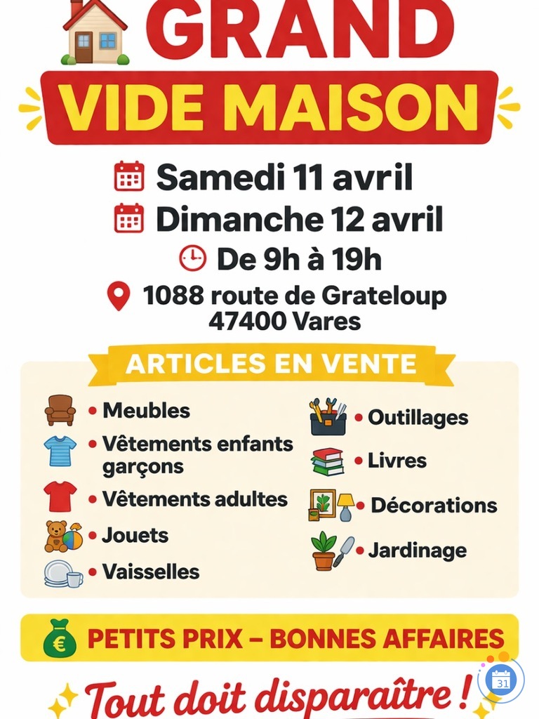 Image Grand vide maison à Varès (photo 1)