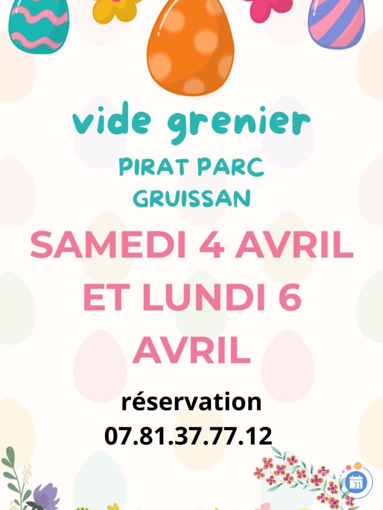 Image Vide grenier pirat parc (photo 1)