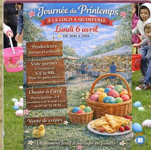 Image La Loco : vide grenier et marchés producteurs et artisans (photo 1)