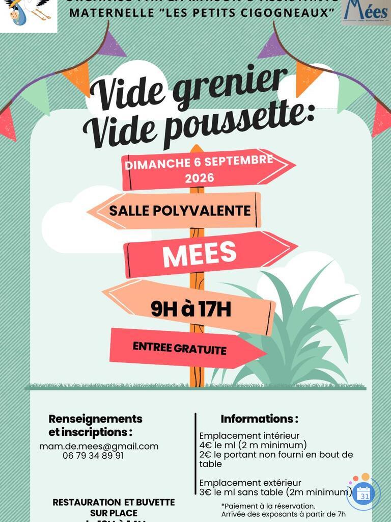 Image vide grenier vide poussette de la MAM Les Petits Cigogneaux (photo 1)