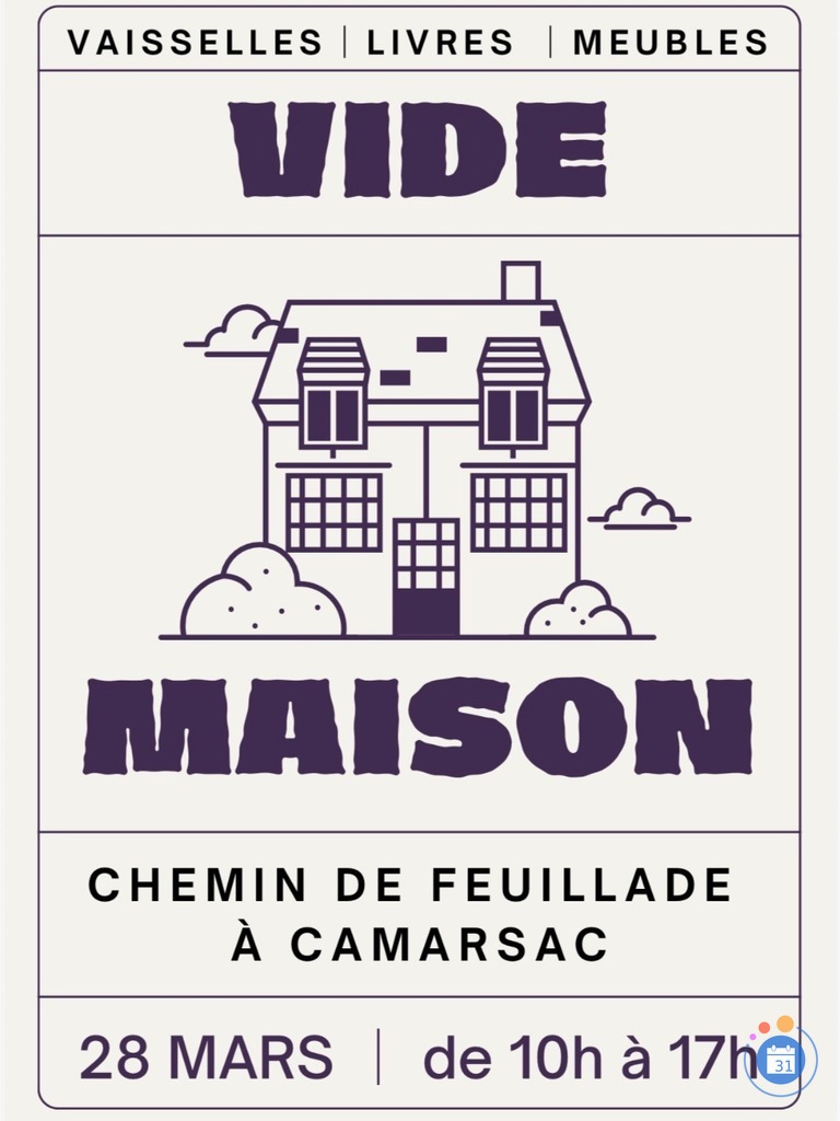 Image Vide maison Camarsac (25 minutes de Bordeaux) (photo 1)