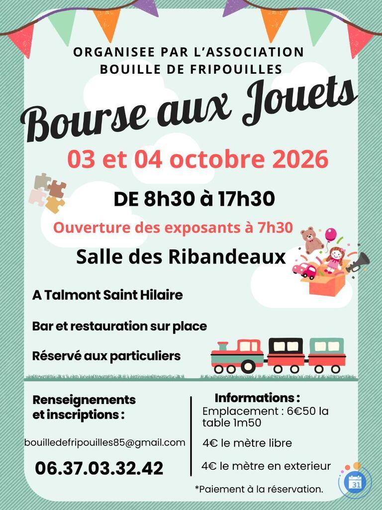 Image Bourse aux Jouets de l'association 'Bouille de Fripouilles' (photo 1)