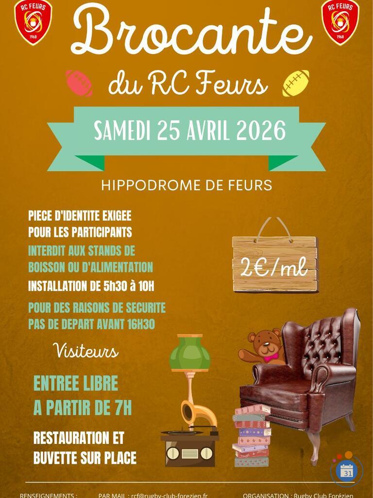 Image Brocante du Rugby club forezien (photo 1)