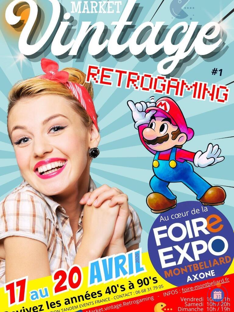 Image Market Vintage et Retrogaming de Montbéliard (photo 1)