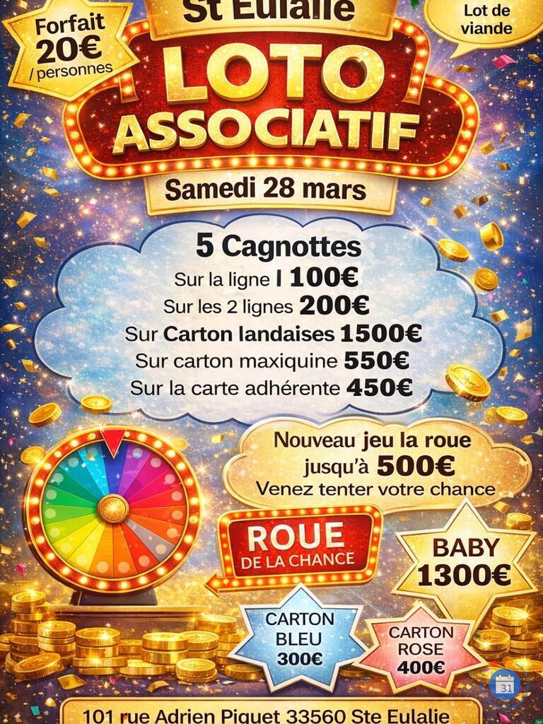 Image Super Loto forfait 20 euros avec 5 Cagnottes (photo 1)
