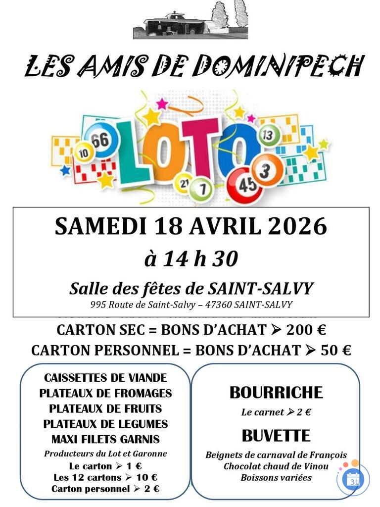 Image Loto d'avril (photo 1)