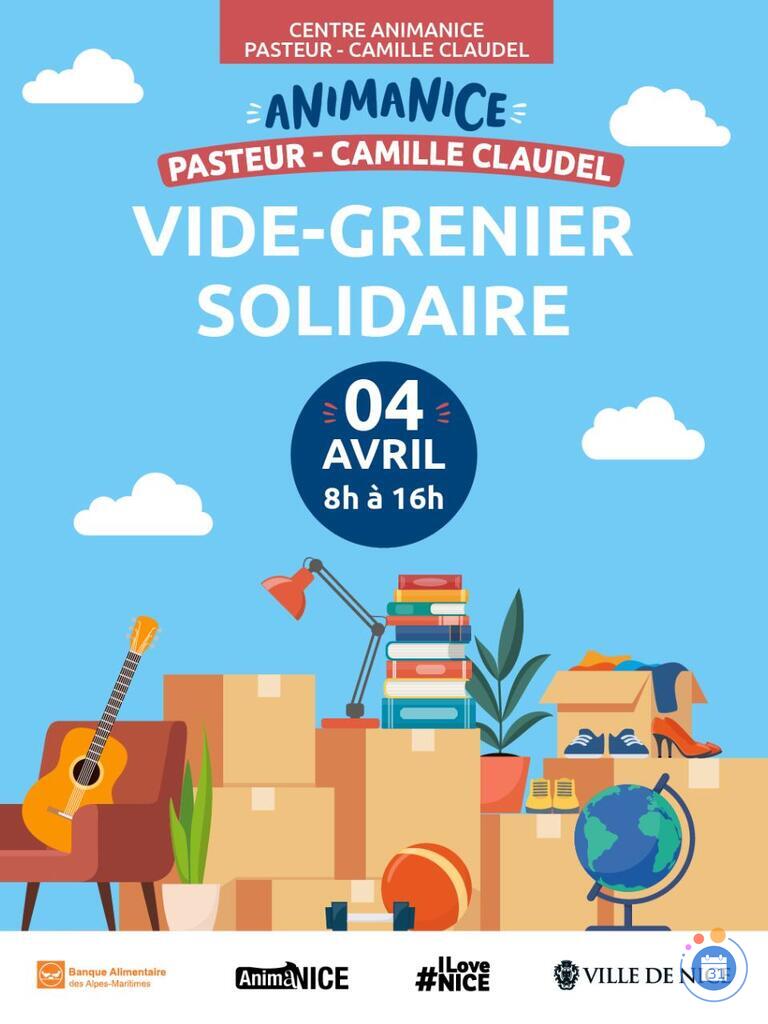 Image Vide-greniers solidaire du Centre AnimaNice Pasteur (photo 1)