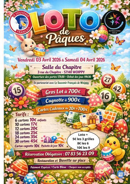 Image Loto de paques en partenariat avec le souvenir francais (photo 1)