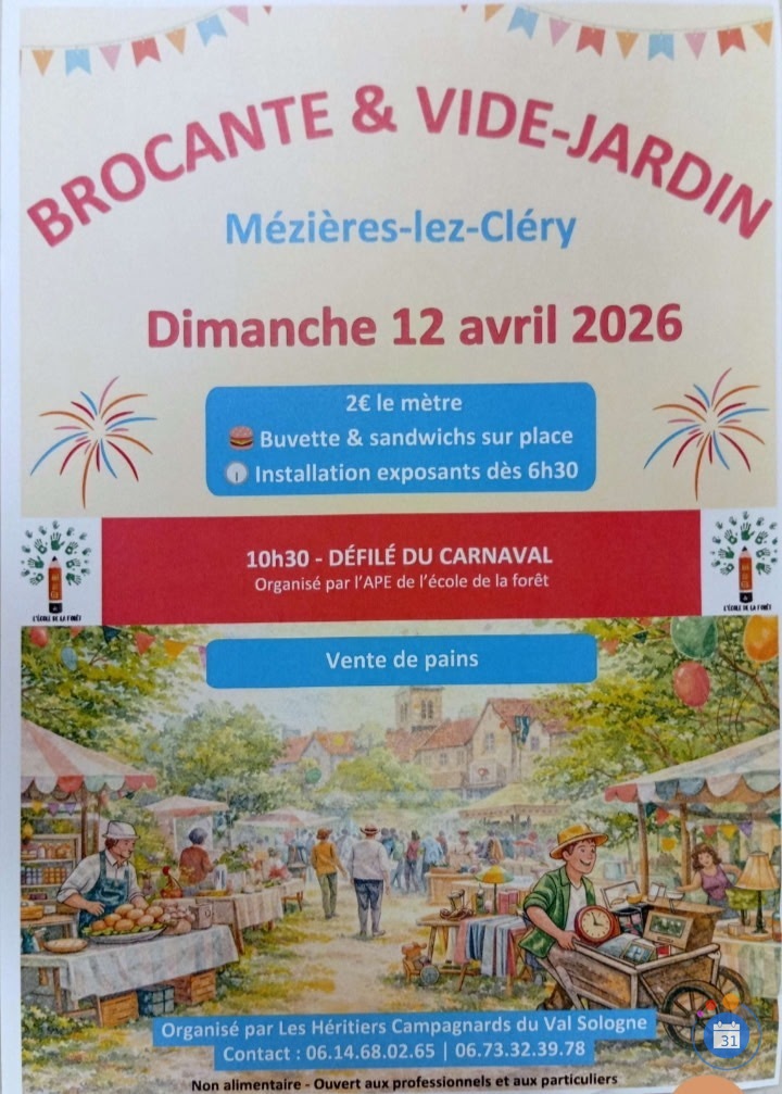 Image Brocante et Vide-Jardin (photo 1)