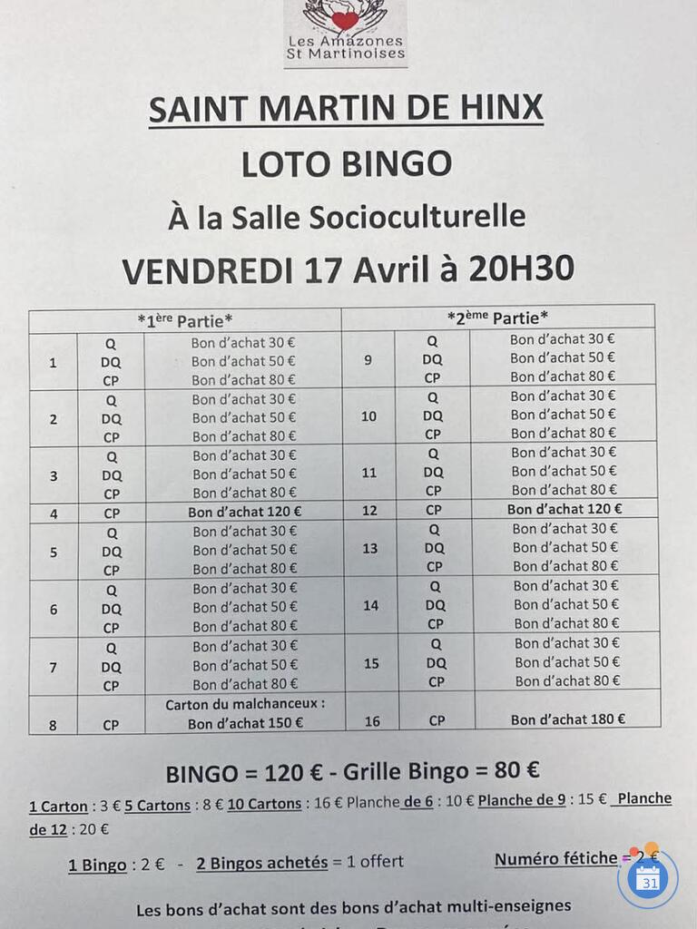 Image Loto bingo (photo 1)