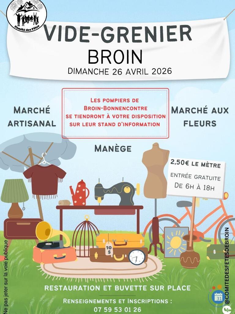 Image Vide grenier, marché aux fleurs et artisanal (photo 1)