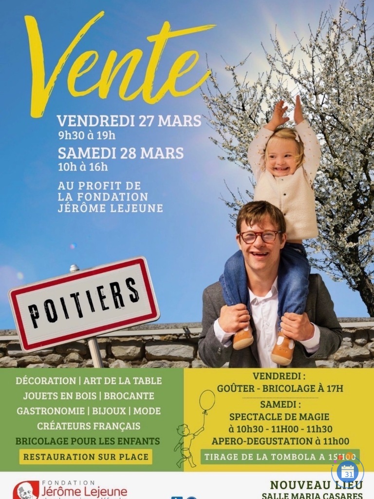 Image Vente au profit Fondation Jérôme Lejeune (photo 1)