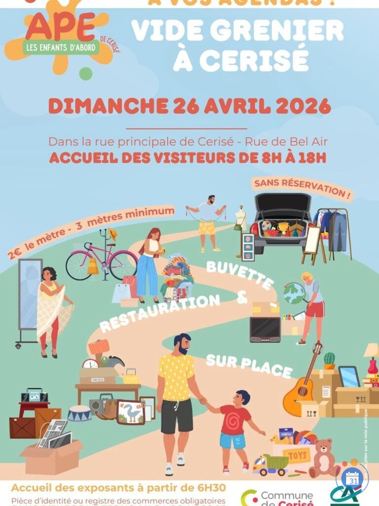 Image Vide grenier de Cerisé (photo 1)