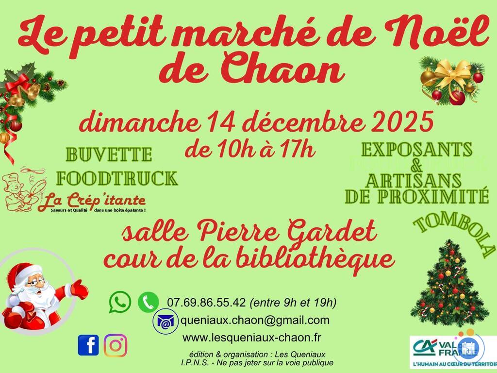 Image Le petit marché de Noël de Chaon (photo 1)