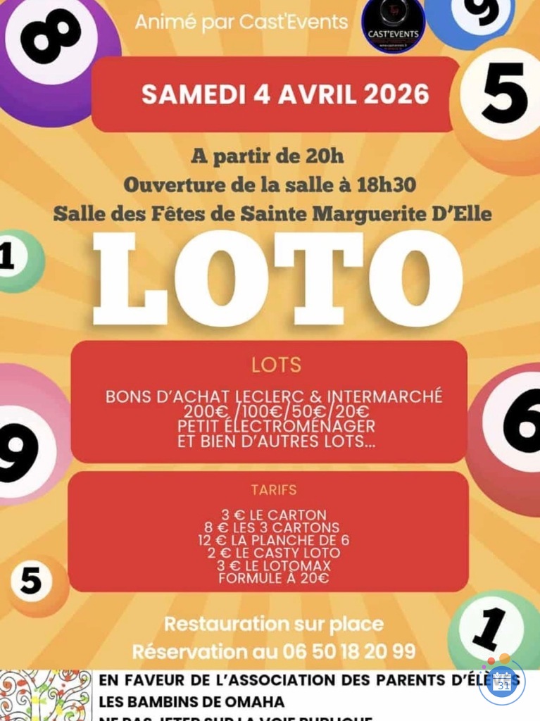 Image Loto APE les bambins de Omaha (photo 1)