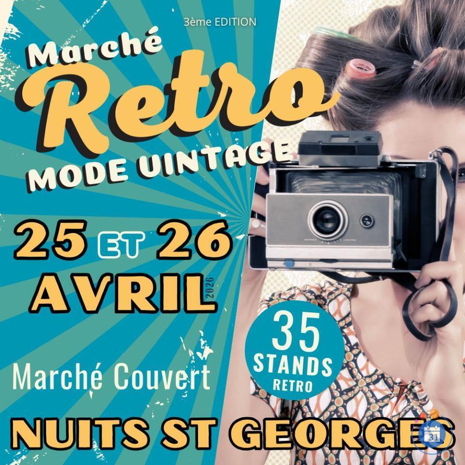 Image Marché Rétro et Mode Vintage de Nuits St Georges (photo 1)
