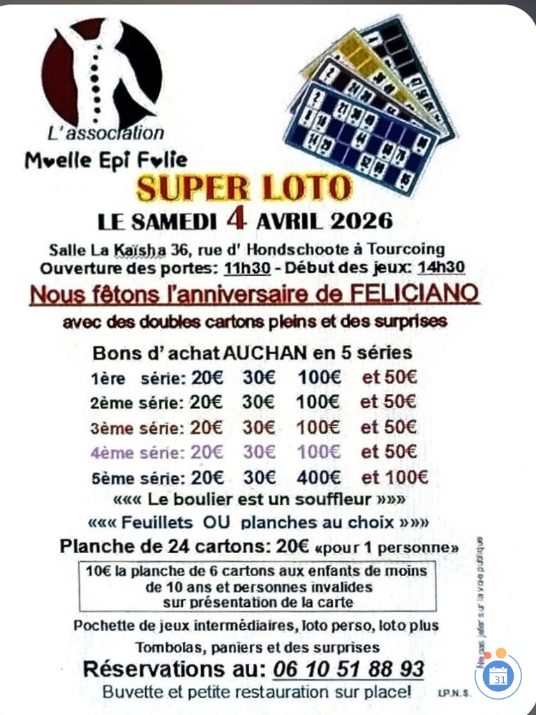 Image Loto de l’association moelle épi folie (photo 1)