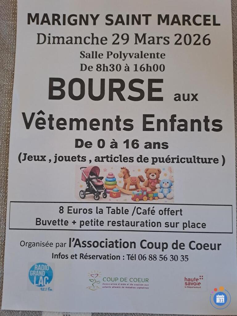 Image Bourse aux vêtements enfants (photo 1)