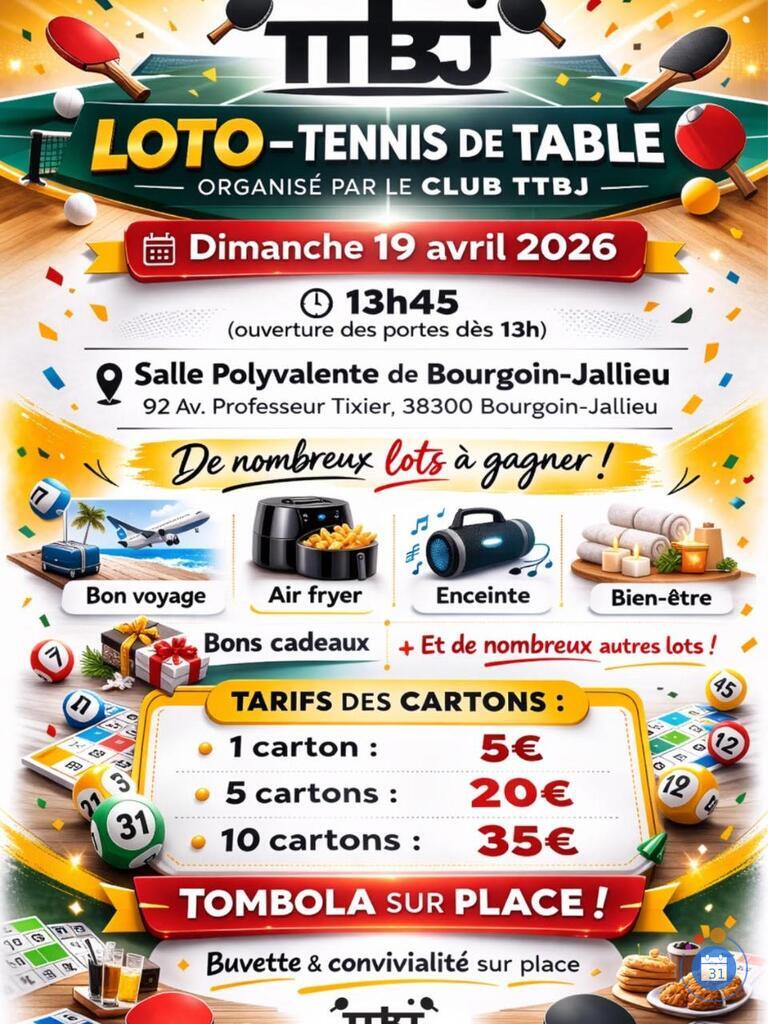 Image LOTO TTBJ Tennis de Table de Bourgoin-Jallieu (photo 1)
