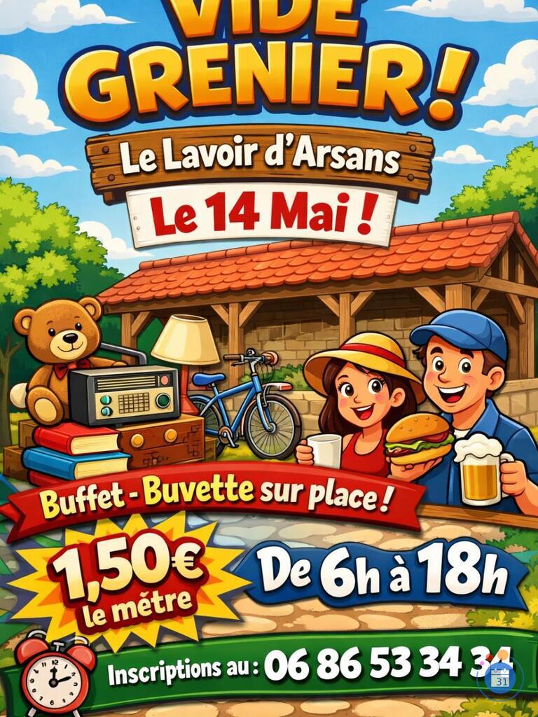 Image Vide grenier arsans (photo 1)