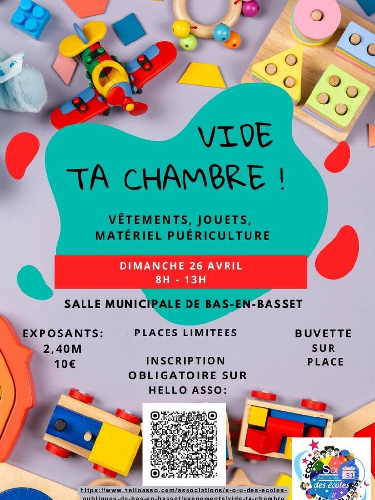 Image Vide ta chambre du Sou des écoles de bas en basset (photo 1)