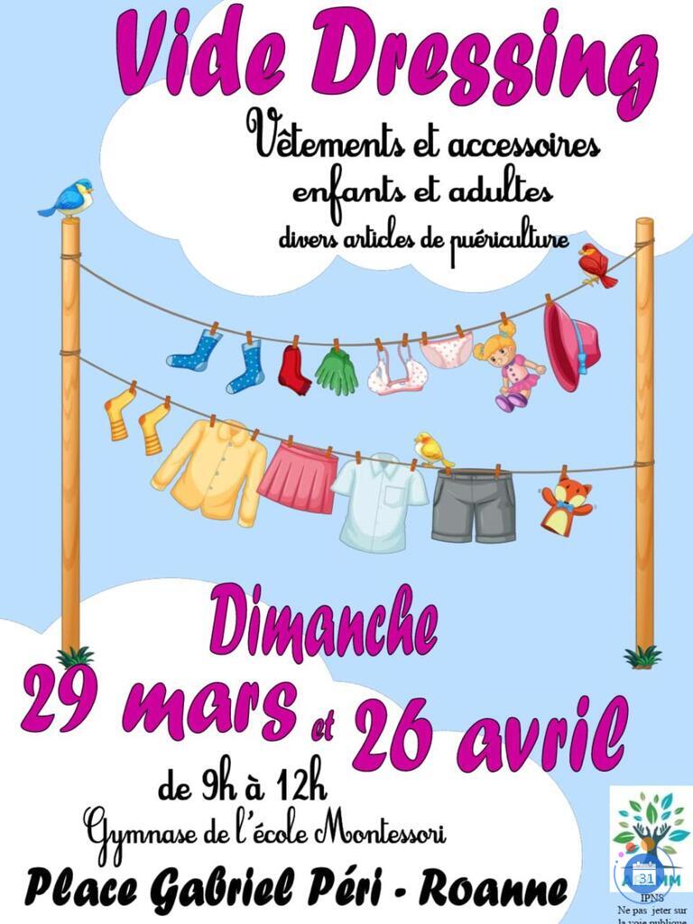 Image Vide-Dressing, vente de vêtements, accessoires, jeux, jouets (photo 1)