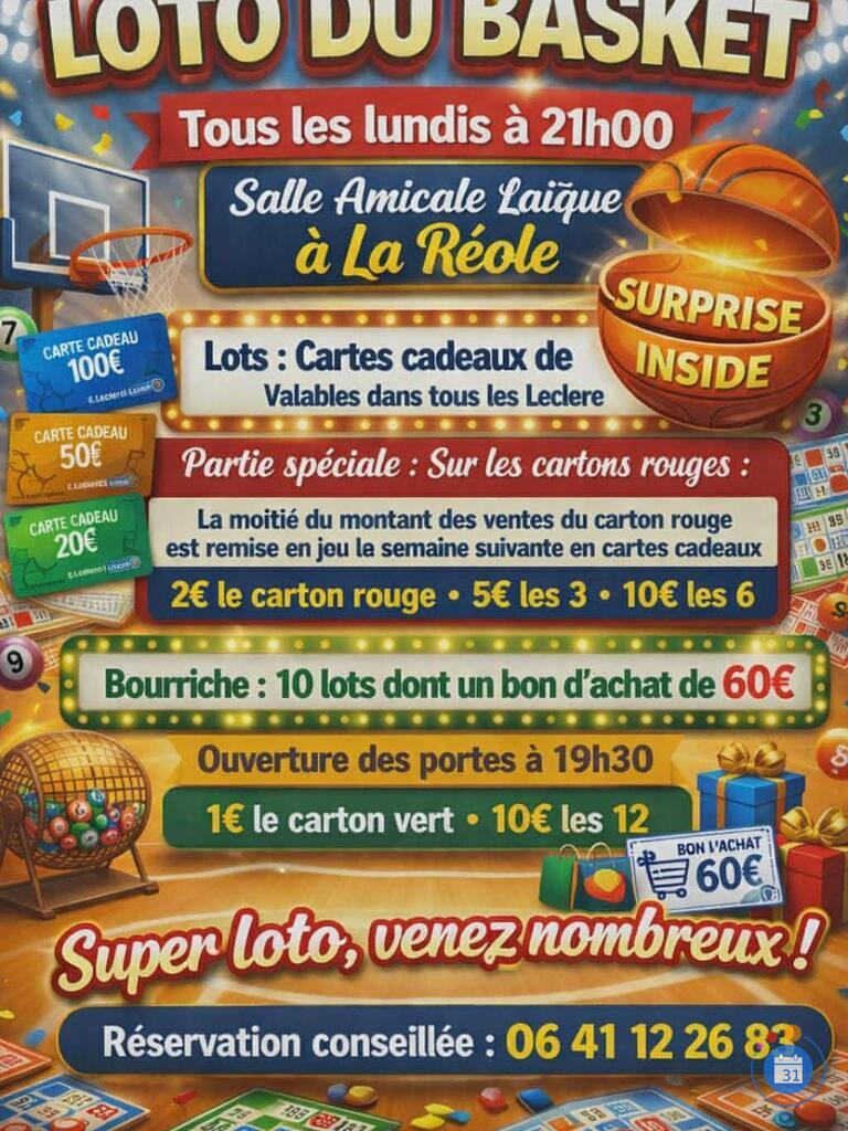 Image Loto du basket (photo 1)