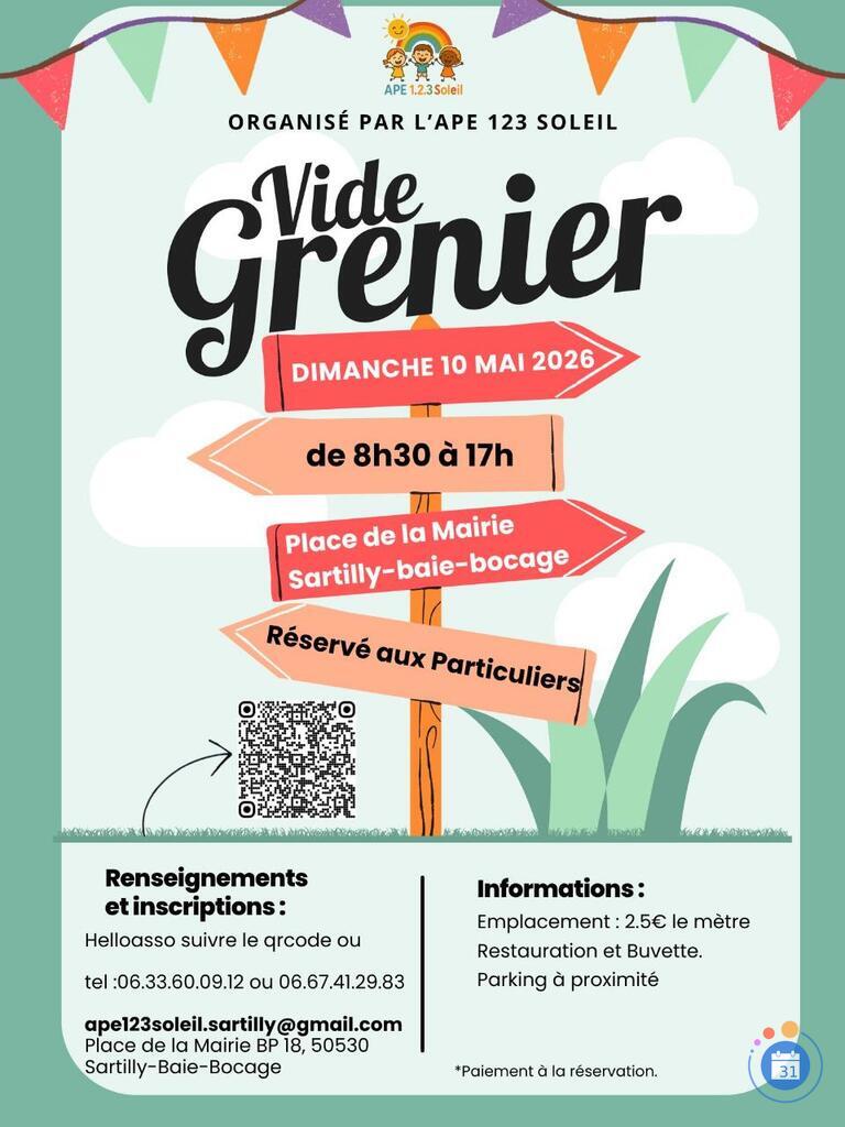 Image Vide grenier Sartilly (photo 1)