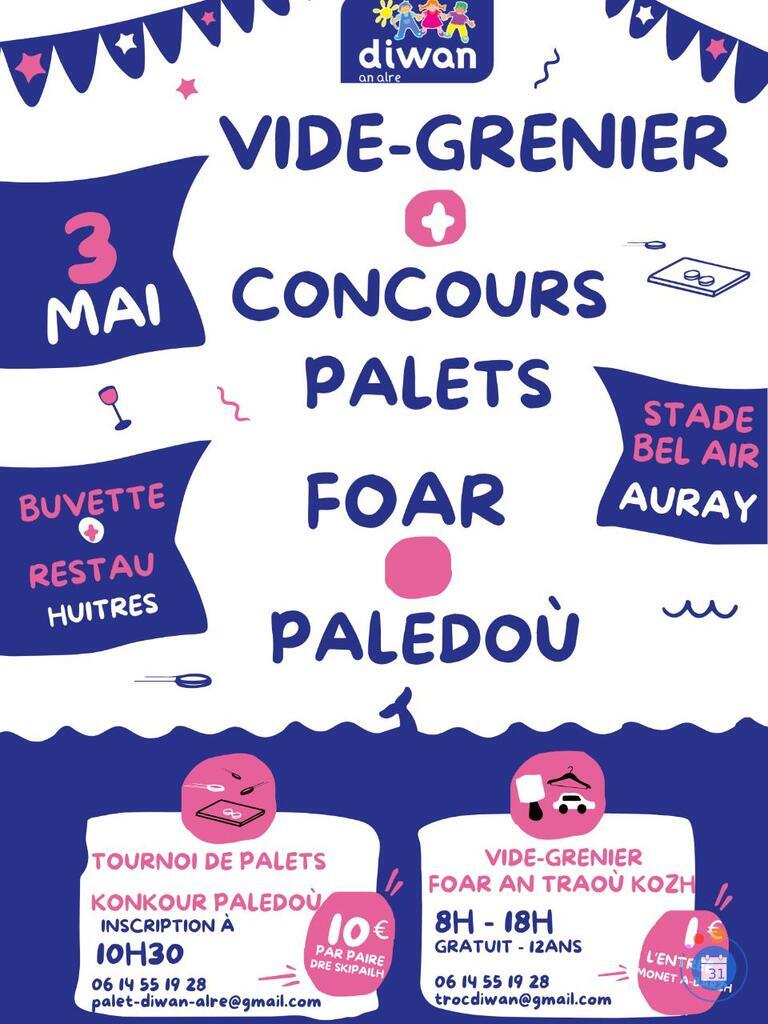 Image Vide-grenier de printemps de Skol Diwan An Alre (photo 1)